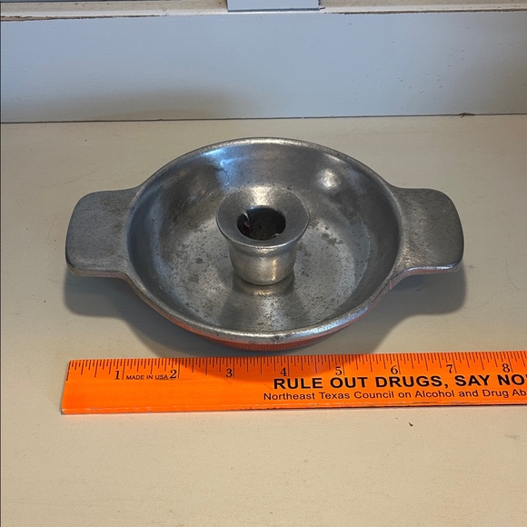 Vgt pewter chamber stick candle holder. Pew TaRex. - Picture 2 of 6